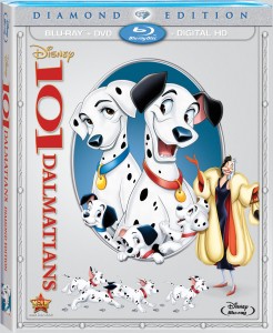 101 Dalmatians: Diamond Edition Blu-ray + DVD + Digital HD cover art