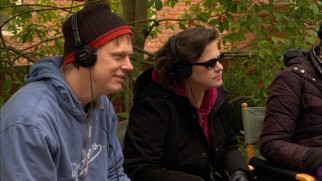 Director Peter Hedges smiles at the sight of his words coming to life in the making-of featurette "This Is Family."