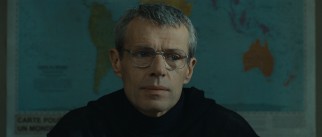 The pensive Christian (Lambert Wilson) tries to be democratic in his leadership of the Atlas Mountain monks.