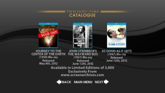 The Twilight Time Catalogue shows you which of the specialty label's Blu-rays have sold out and which are still available.