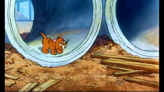 Still from Oliver & Company: 20th Anniversary Edition DVD (2009) - click to view screencap in full 720 x 480.