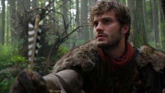 The Huntsman (Jamie Dornan) appointed to kill Snow White doesn't have the, uh, heart to do it.