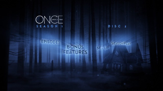 The Blu-ray's menus take their cues from the opening title logo, subtly varying their imagery based on the disc's contents.