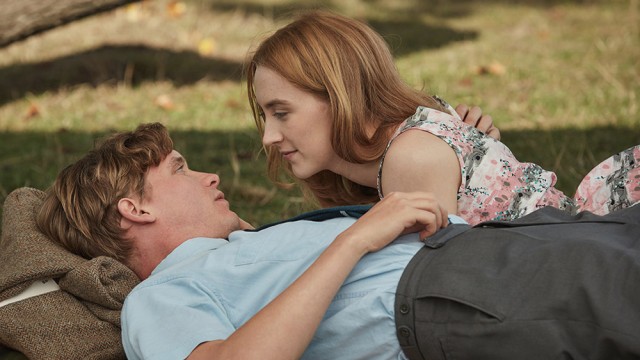 Billy Howle and Saoirse Ronan play Edward and Florence, a couple whose relationship and marriage is the focus of "On Chesil Beach."