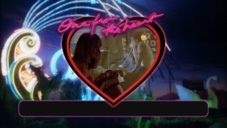 One from the Heart's brand new Blu-ray menu plays clips in a heart.