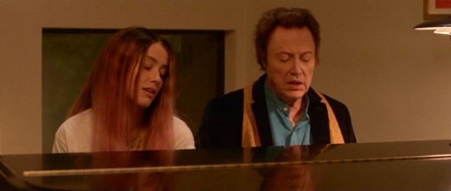 Jude (Amber Heard) and Paul (Christopher Walken) sing a father-daughter duet just like Frank and Nancy Sinatra in "One More Time."