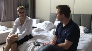 Writer/director Nicolas Winding Refn discusses the film with Mark Dinning in this hotel room interview.