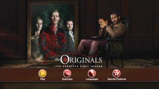 The cover art is adapted for the simple static main menu of all nine discs.