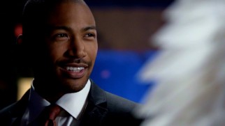 Marcel (Charles Michael Davis) throws a lavish Gatsby-style party.