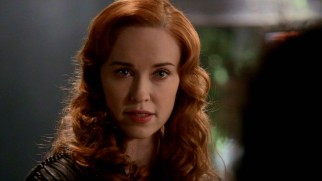 Genevieve (Elyse Levesque) conducts some unfinished business.