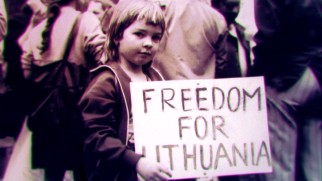 Who can deny a little girl her simple request of "Freedom for Lithuania"?