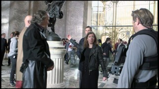 Susanna White directs a predominantly male cast and crew in "The Making of 'Our Kind of Traitor.'"