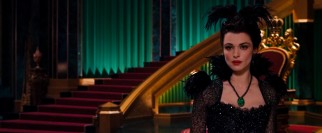 Rachel Weisz plays Theodora's oddly British sister Evanora, another witch of uncertain intent.