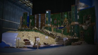 "Before Your Very Eyes" reveals that the palace vault is a real set, up to a point.