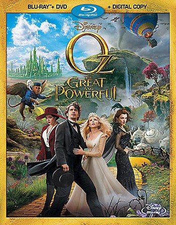 Oz the Great and Powerful Blu-ray + DVD + Digital Copy combo pack cover art