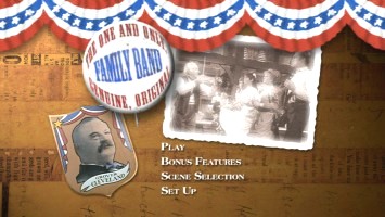 The One and Only, Genuine, Original Family Band's DVD Main Menu