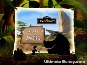 Menus feature three different Random Introductions