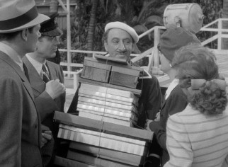 With its Salvador Dali mustache and loose grip of the English language, the princess' European servant Toto (Sig Arno) is a butt of the film's jokes.