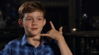 Levi Miller excitedly recalls the phone call that informed him he'd be the new Pan.