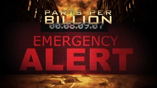 Like the cover art, the Blu-ray's menu montage emphasizes and overstates the doomsday action angle.