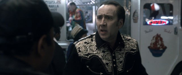 In "Pay the Ghost", a professor dressed as a cowboy (Nicolas Cage) loses his pirate-fashioned son at a Halloween carnival.