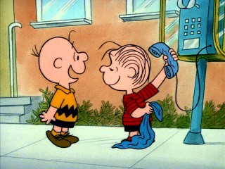 Charlie Brown is hopeful that Linus will track down a girl he saw on television in "Someday You'll Find Her, Charlie Brown."