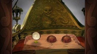 Disney Intermission activities included keeping your eye on the shell holding a coin (Three-shell Monte)...
