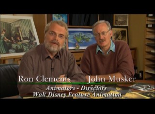 Accomplished duo Ron Clements and John Musker host "The 'Peter Pan' That Almost Was", a 2007 featurette sharing various abandoned concepts from Disney's early story treatments.