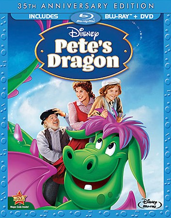 Pete's Dragon: 35th Anniversary Edition Blu-ray + DVD cover art -- US and Canadian readers, use the form to the right for your chance to win this combo pack!