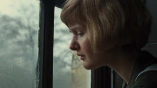 A young Philomena (Sophie Kennedy Clark) is devastated to see her young son taken away from the abbey they call home.
