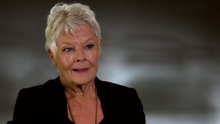 Judi Dench discusses her long acting career without promoting "Philomena" at all.