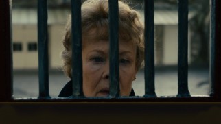 Philomena steps up to some painfully familiar gates at Roscrea Abbey on the Blu-ray's menu.