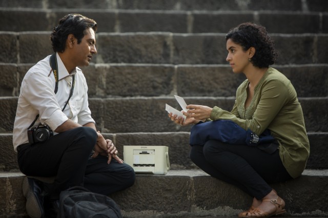 In Ritesh Batra's "Photographer", Mumbai street photographer Rafi (Nawazuddin Siddiqui) gets accounting student Miloni (Sanya Malhotra) to pose as his girlfriend in front of his aging grandmother.