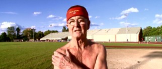 Ridiculously active 89-year-old Englishman Les D'Arcy seems to have an extreme advantage over the competition.