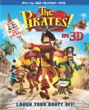 The Pirates! Band of Misfits: Blu-ray 3D + Blu-ray + DVD + UltraViolet combo pack cover art -- click to buy from Amazon.com