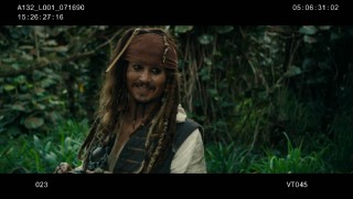 Johnny Depp takes Captain Jack Sparrow to new heights of silliness in "Bloopers of the Caribbean."
