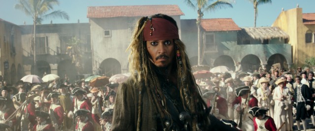 Captain Jack (Johnny Depp) is back...again in "Pirates of the Caribbean: Dead Men Tell No Tales."