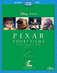 Pixar Short Films Collection, Volume 2 Blu-ray + DVD cover art -- click to buy from Amazon.com