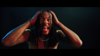Waka Flocka flame can't believe he forgot his shirt on the day he was making a music video with Good Charlotte!