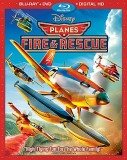 Planes: Fire & Rescue Blu-ray + DVD + Digital HD combo pack cover art -- click to buy from Amazon.com