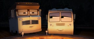 Old married RV couple Harvey and Winnie (voiced by real-life old married couple Jerry Stiller and Anne Meara) try to remember where they had their first kiss.