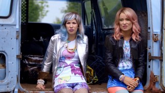 Ecoterrorists (Carrie Brownstein and Olivia Wilde) can't agree on an action plan.