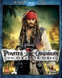 Pirates of the Caribbean: On Stranger Tides Blu-ray + DVD cover art