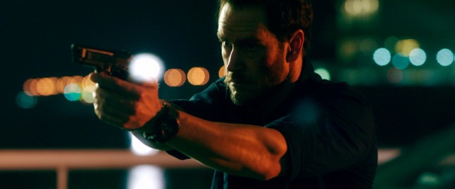 No, that's not Al Pacino in "Heat"...it's Zack Morris (Mark-Paul Gosselaar) making a convincing badass in "Precious Cargo."