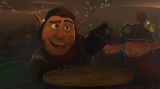 "Prep & Landing: Naughty vs. Nice" introduces Wayne's mutton-chopped younger brother Noel, a coal elf voiced by Rob Riggle.