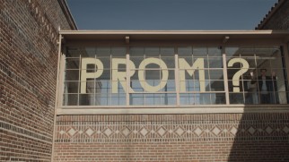 Elaborate prom invitations like this one dominate the early portions of Disney's "Prom."