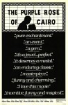 The Purple Rose of Cairo (1985) movie poster