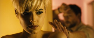 Heroin-addled girlfriend Flo (Agyness Deyn) is distant and of little help to Frank.
