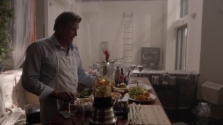 If the action movie star thing doesn't keep up, Dolph Lundgren can always fall back on hosting a cooking show "Cooking with Dolph."