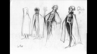 Designs for the Grim Reaper are featured in the concept art slideshow.